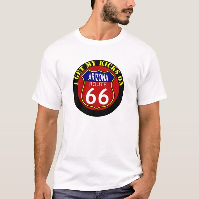 ROUTE 66 ARIZONA T-SHIRT (Devant)