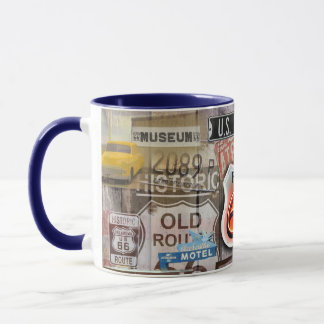 Route 66 auf der Mutterstraße Tasse