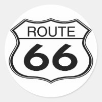Route 66 - Autocollant