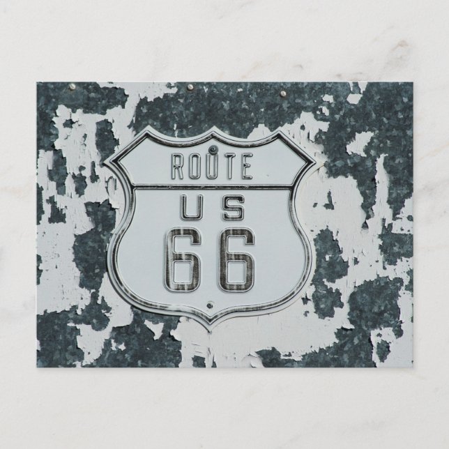 Route 66 Carte postale vintage (Devant)