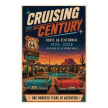 Route 66 Centennial Retro Motel Poolside