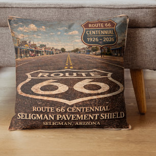 Route 66 Centennial Seligman Belag Komfort Kissen