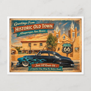 Route 66 Centennial-Serie (5 von 6) Postkarte