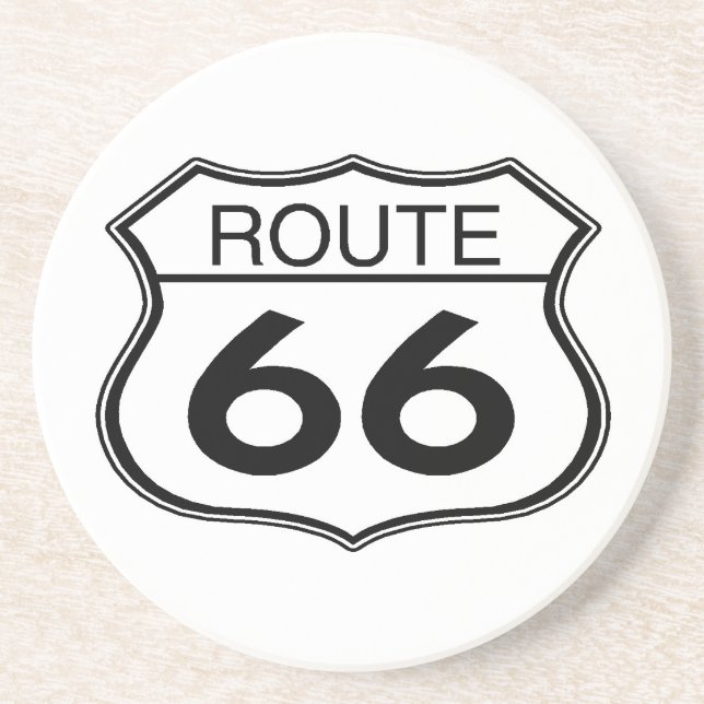 Route 66 - Dessous de verre (Devant)