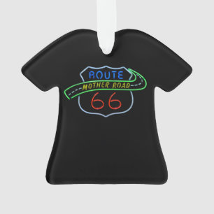 Route 66, Die Mutterstraße, Neon-Schild Ornament