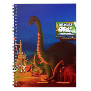 Route 66 Dinosaurier Notizblock