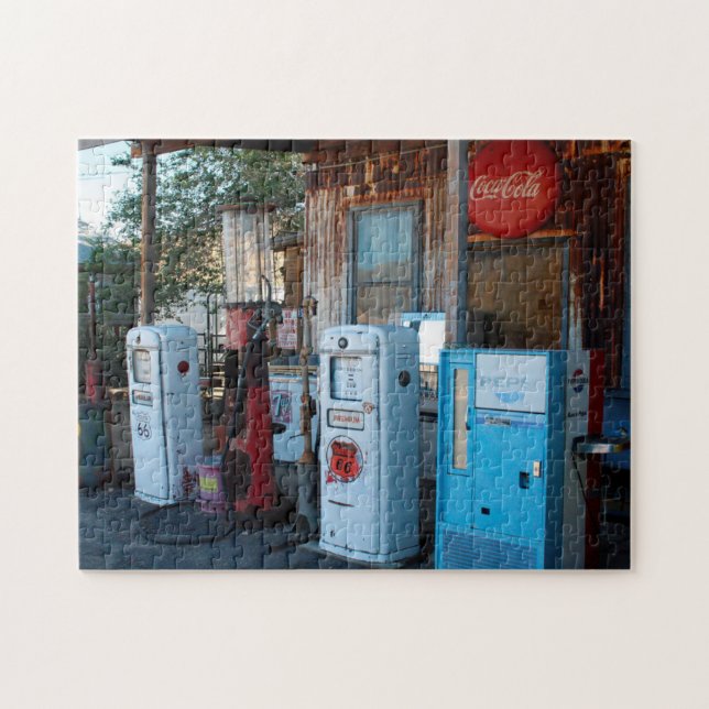 Route 66 Gare Arizona. Jigsaw Puzzle (Horizontal)