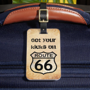 Route 66 gepäckanhänger