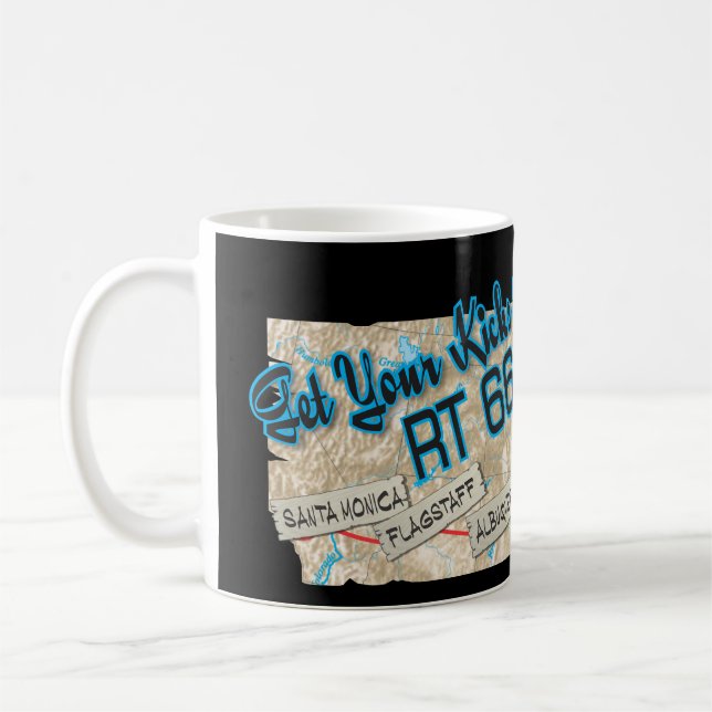route 66 get your kicks mug kaffeetasse (Links)
