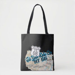 route 66 get your kicks tote tasche