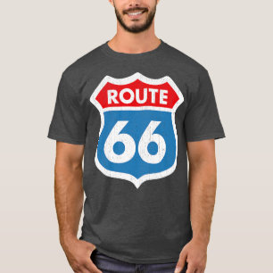 Route 66 gewittert T-Shirt