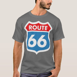 Route 66 gewittert T-Shirt