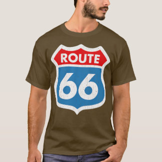 Route 66 gewittert T-Shirt
