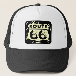 Route 66 Hat Truckerkappe