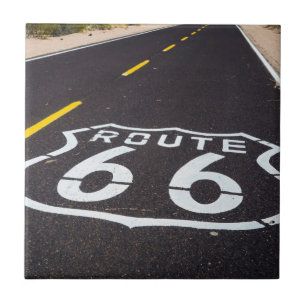 Route 66 Highway-Marker, Arizona Fliese
