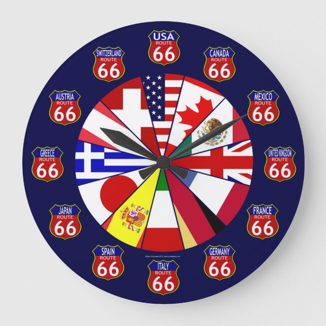 Route 66 Horloge Internationale (Recto)