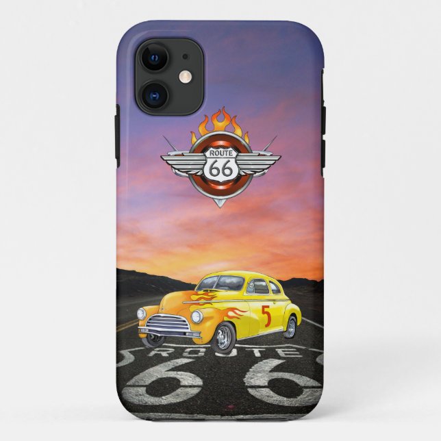 Route 66 iPhone 5 Fall - SRF Case-Mate iPhone Hülle (Rückseite)