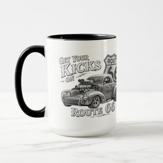 Route 66 Kaffeetasse (Links)