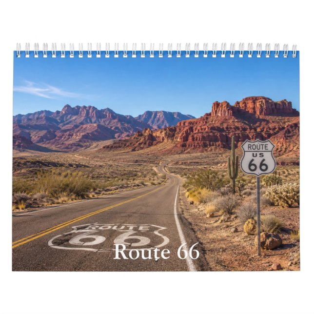 Route 66 Kalender  (Titelbild)