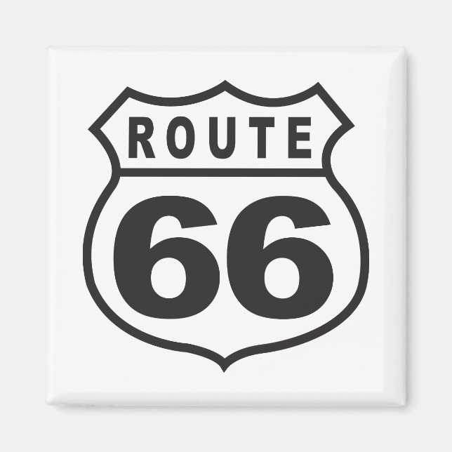 Route 66 magnet (Vorne)
