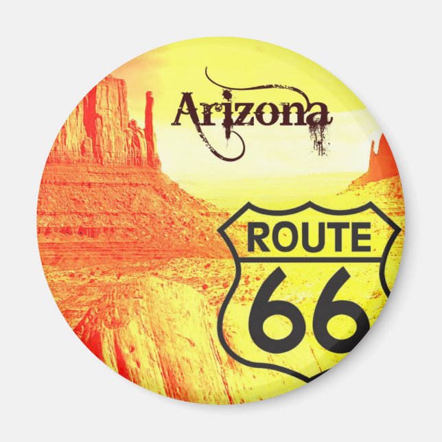 Route 66 magnet (Vorne)