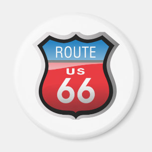 Route 66 magnet