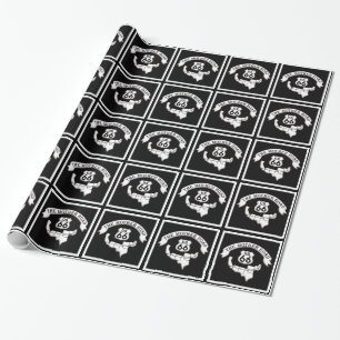 Route 66 Mother Road Sign Gift Wrap Geschenkpapier