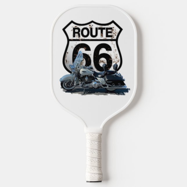 Route 66 Motorrad Pickleball Paddel Pickleball Schläger (Vorderseite)