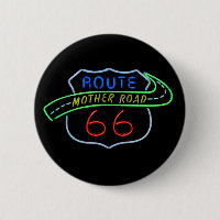 Route 66, Mutterstrasse, Neon-Zeichen