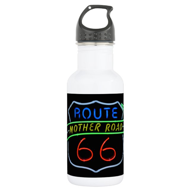 Route 66, Mutterstrasse, Neon-Zeichen Trinkflasche (Vorderseite)
