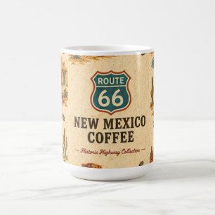 Route 66 New Mexico Desert Roast Sonnenaufgang Kaffeetasse