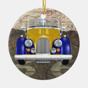 Route 66 Oldtimer - SRF Keramikornament