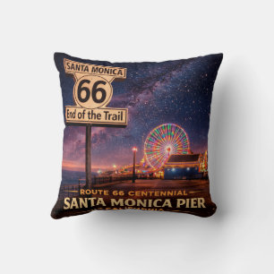 Route 66 Pier Lights Sofa Akzent Kissen