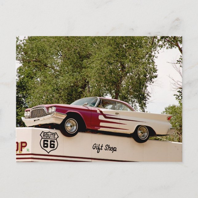 Route 66 Postkarte (Vorderseite)