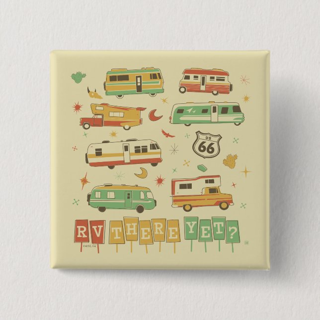 Route 66 RV Button (Vorderseite)