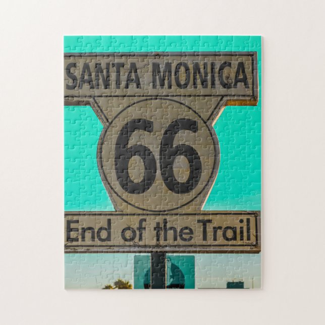 Route 66 Santa Monica. (Vertikal)