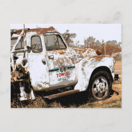 Route 66 Schleppzug Postkarte