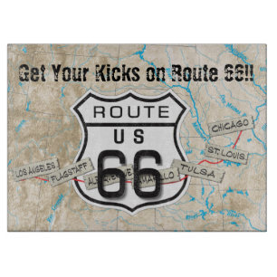 Route 66 - Schnittbrett 2020a Schneidebrett