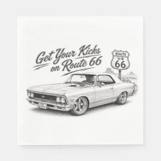 Route 66 Servietten