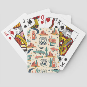 Route 66 Spielnacht Roadtrip Spielkarten