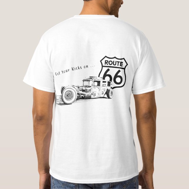 Route 66 T - Shirt (Rückseite)