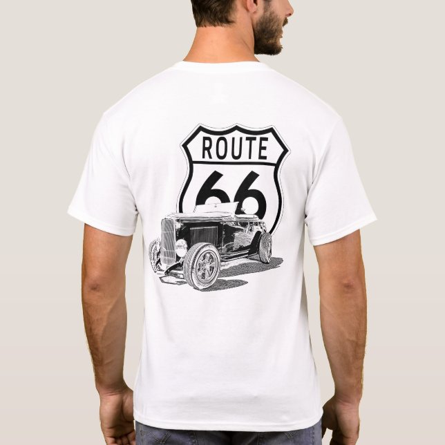Route 66 T-Shirt (Rückseite)