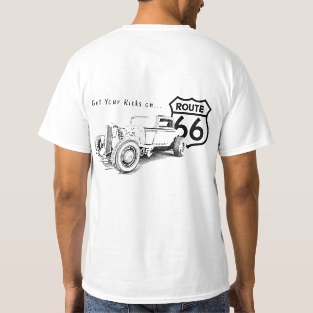 Route 66 T - Shirt (Rückseite)