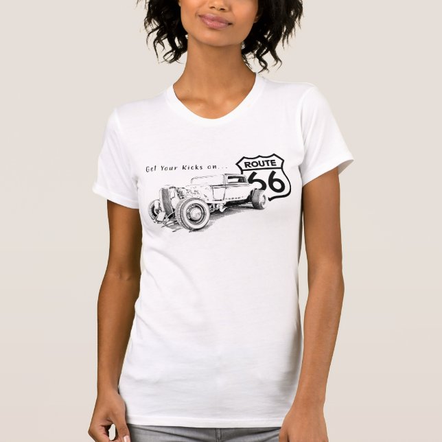 Route 66 T - Shirt (Vorderseite)