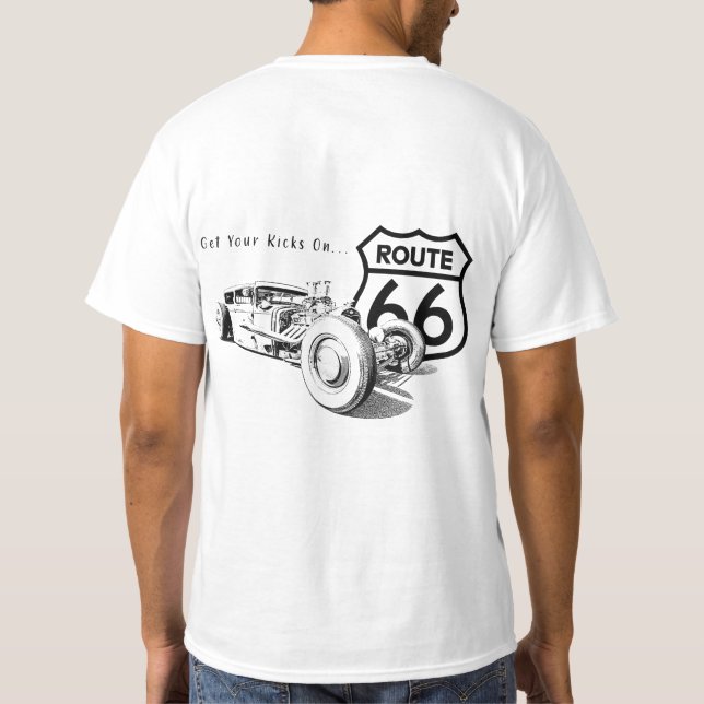 Route 66 T - Shirt (Rückseite)