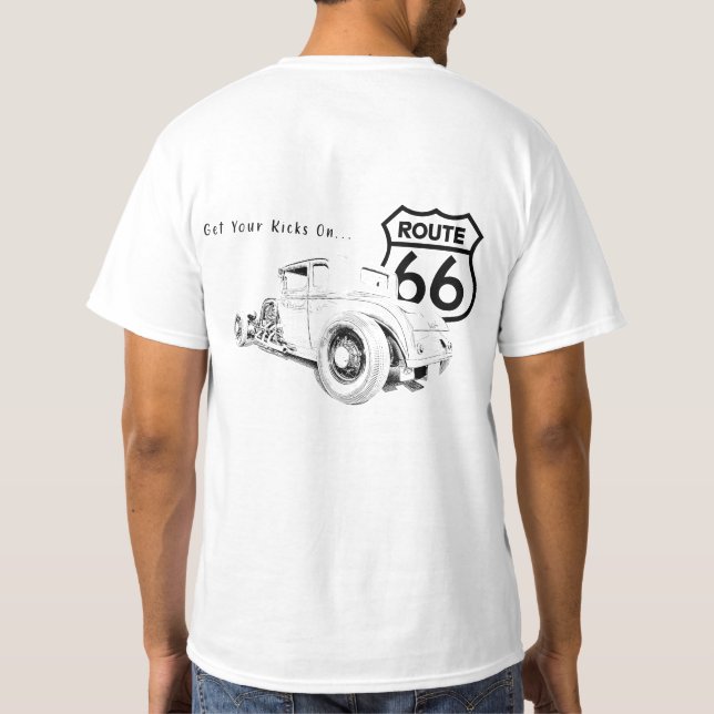 Route 66 T - Shirt (Rückseite)