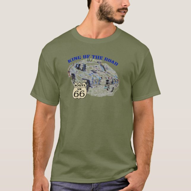Route 66 - T - Shirt (Vorderseite)