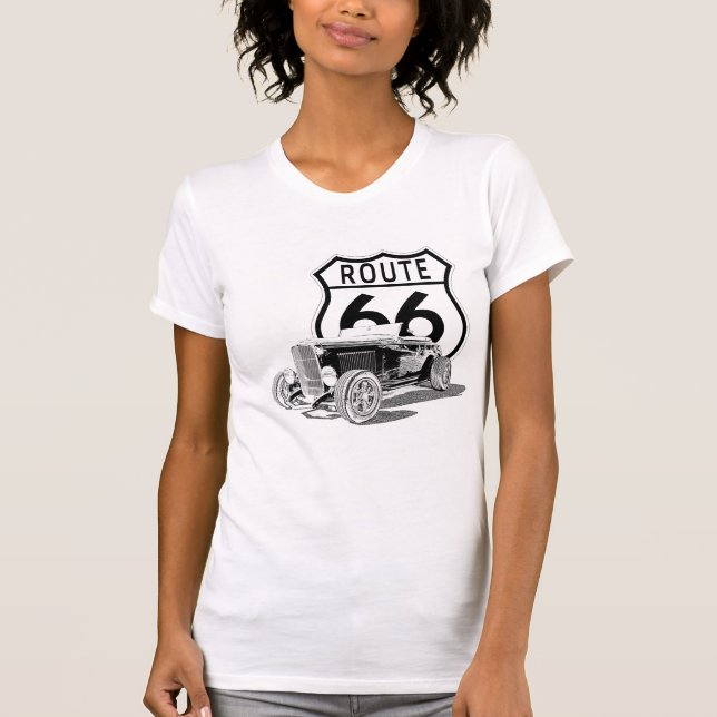 Route 66 T - Shirt (Vorderseite)