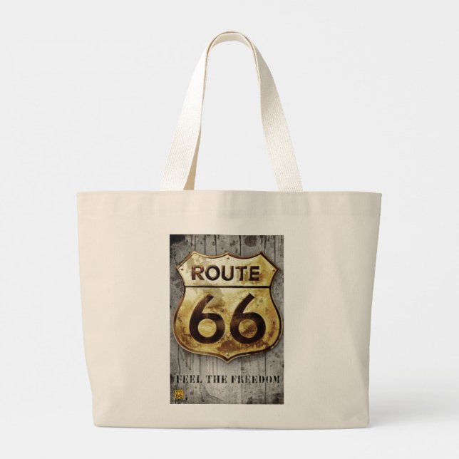 Route 66 Tote Bag (Dos)