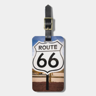 Route 66 Verkehrsschild, Arizona Gepäckanhänger